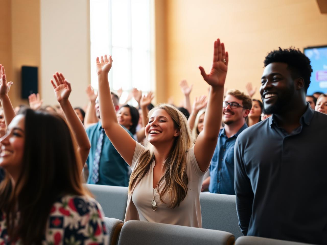 Worship gathering